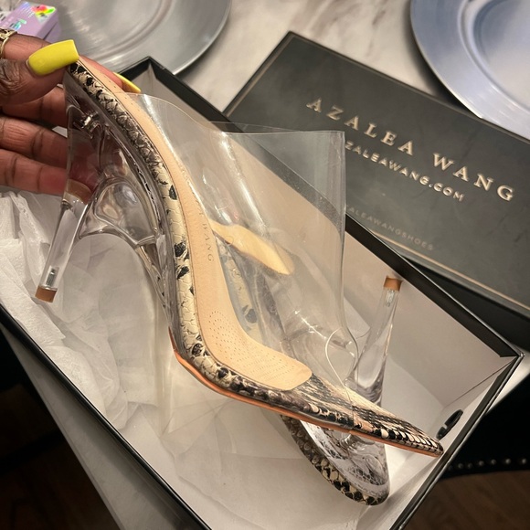 azelea wang Shoes - Azalea Wang snake heel
